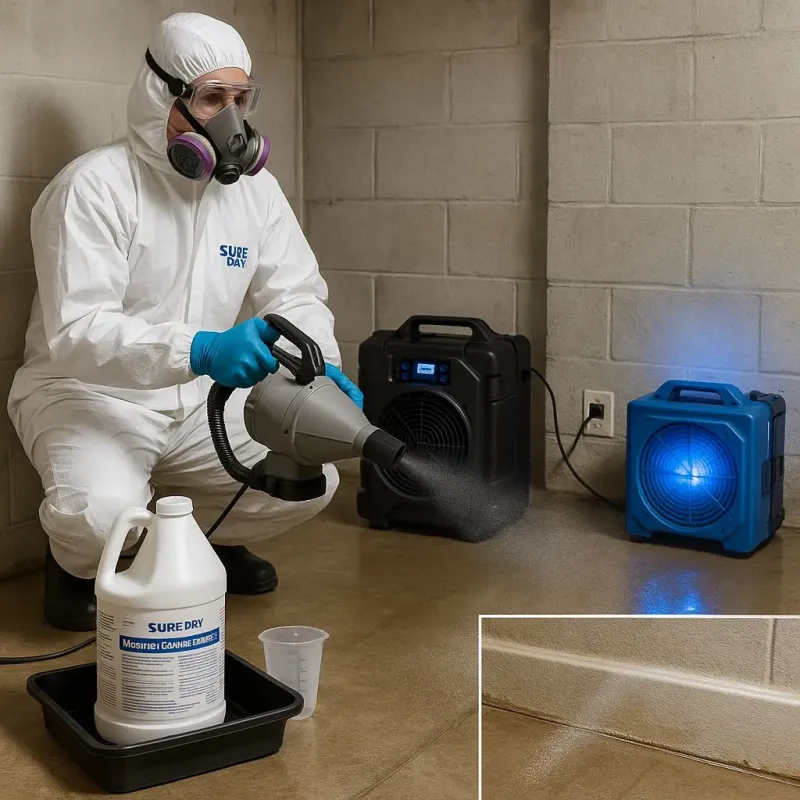 Sanitization and Odor Removal process in Dearborn Heights, MI