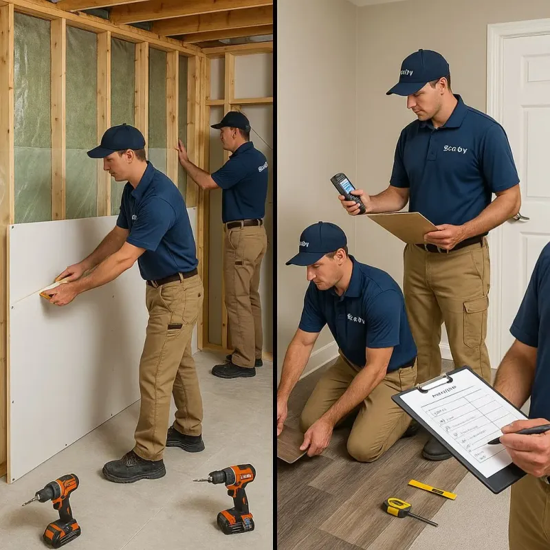 Repairs and Reconstruction process in Dearborn Heights, MI